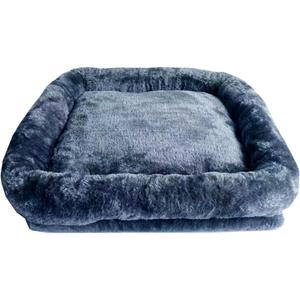 SHENGOCASE Cat Tree Tower Accessories Replacement Parts Top Cushion Bed Cover for Cat Perch with Elastic Band (15.7" x 15.7", Grey)