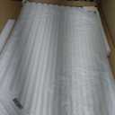 Art3d 2x4 ft Drop Ceiling Tiles in White, 12-Sheet Semi-Cylinder Design 3D Wall Panels for Interior Wall Decor 24x48 inch