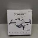 Drone with Camera for Adults, 2K HD GPS Drones with Auto Return, Follow Me, Circle Fly, Waypoint Fly, Optical Flow, Brushless Motor, Foldable 5G Transmission FPV Quadcopter (White)