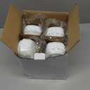 Automatic Air Freshener Spray Dispenser (4-Pack) Wall Mounted or Free Standing, Commercial and Home Use, Multiple Time Scent/Mist Release Settings for Room/Bathroom Sprayer (White)