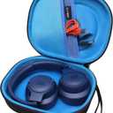 LTGEM EVA Hard Case for JBL Live 770NC/660NC/650BT/460NC/670NC/400BT/500BT and JBL Tune 770NC/710BT/720BT/760NC/700BT/750BT/510BT/660NC/520BT/500/E45BT Bluetooth Wireless Headphone(Light Blue)