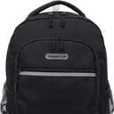 Travelers Club 18" Rolling Backpack with Shoulder Straps, Black