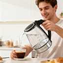 Megawise Electric Glass Kettle with Auto Shut-Off (1.8L)