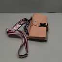 SUNNY BIRD Insulated Lunch Bag Pink Lunch Box Small Cooler Bag for Women, Girls, Adults and Teens (Pink with pink shoulder strap)