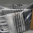 Dream On Me Mesh Security Bed Guard Rail for Toddlers 25 Years, Fits TwinKing Beds, Reinforced Anchor System, 2 Adjustable Heights, Grey, Not for Cribs/Toddler Beds