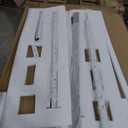 H-Qprobd 60"x48" Mobile Whiteboard Double-Sided Magnetic Dry Erase Board on Wheels - Comercial Rolling White Boards with Sturdy Stand for Home, Office & School