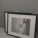 ENJOYBASICS 16x20 Picture Frame, Display Poster 11x14 with Mat or 16 x 20 Without Mat, Wall Gallery Photo Frames, Black, 2 Pack