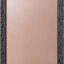 Black A2 Picture Frames Wood: Ornate Classic Frame for 16.5x23.4 Canvas Poster Display - Gallery Wall Photo Frame a2 for Home Collage Wall Decor