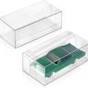 Storage Display Case Compatible with Car Wheels, 1/64 Scale Model Car Display Case Protector Compatible with Toy Cars -(Ultimate 25 Packs)