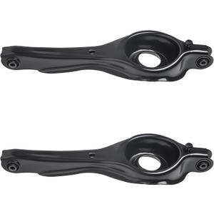 2Pc Set K641244 Rear Lower Rearward Control Arm Assembly Fit For 2000-2011 Fo-rd Focus Passenger Driver Side Suspension