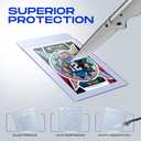 80ct Semi Rigid Card Holders & 80ct Card Sleeves for PSA, SGC, BGS, CSG Graded Card Submissions, Card Saver for Trading Cards, Baseball Card Protectors