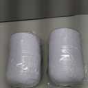 Newtay 49 Pcs Plastic Bowls 14 oz Disposable Heavy Duty Rim Soup Bowls for Weddings Parties Dinners, Thanksgiving Christmas and Everyday Use (Pure White)