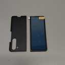 Maxdara for Z Fold 5 Case with S Pen Holder, with [Privacy Screen Protector] [Hidden Foldable Kickstand] Hard PC Shockproof Slim Phone Cover for Galaxy Z Fold 5 5G, Black (Privacy Screen)