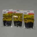 Sumind 18 Pieces Gold Noise Makers Glitter Noise Makers Metallic Fringed Party Blowers for Adults Birthday Graduation Sporting Events 2025 New Years Party Favor Supplies