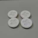 QWORK 2" Bung Cap, 4 PCS Poly Buttress Drum Bung for 55 Gallon Plastic Drum, Course Thread