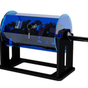 Raffle Ticket Spinner | Silent Design Turning Handle, Durable, Large Capacity, with Stand for Lottery Games Bingo, Made of Polyethylene Terephthalate