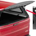 2 Truck Upfitters 16" Gas Props (15.7" Extended, 9.4" Compressed, 45 pounds of Pressure ea) for are, ATC, Snugtop, Leer Camper Shell/Truck Cap Rear Door. Measurement Required! Incl 4 Ball mounts!