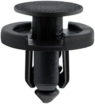 LESHIAUTO 25PCS 8mm(5/16") Bumper Cover Wheel Arch Liner & Undertray Push-Type Retainer Clip Compatible with Tesla Model S 2012-On X 2016-On 3 2017-On Y 2020-On Replace# 100652100A