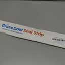 AmazerBath 5 PCS Shower Door Side Seal Strip for 3/8 Inch Glass - 15.75 Inches x 5, 5 Sections Segmented Shower Installation Kit, Frameless Glass Door Seal Strip