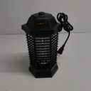 GOOTOP Bug Zapper Outdoor, Mosquito Zapper, Electric Fly Zapper, Mosquito Killer, Fly Traps, 3 Prong Plug, Flying Insects Zapper Indoor Outdoor 90-130V, 4200V, ABS Plastic Outer (Black)