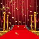 3ftx15ft Red Carpet Runner for Party, 450GSM Extra Thick Non-Slip