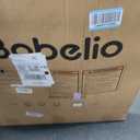 Babelio 26-31 in Baby Gate for Stairs, PressGuard Pet Gate with Wide Door Pressure/Wall Mount, Dual Lock with Indicator, Auto Close, Heavy Duty, Easy Install for Doorways, Kitchens, Hallway, White