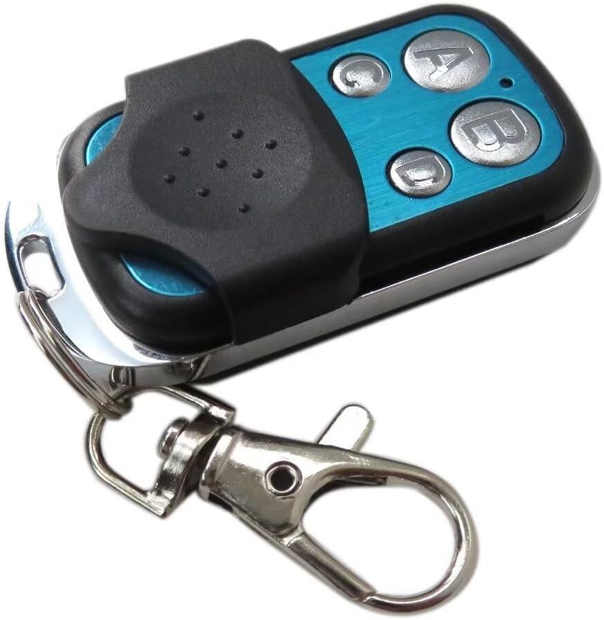 Universal 4 Buttons Remote Control Code Grabber for Gate Channel Keychain Garage for Gate Door Wireless Electric Car
