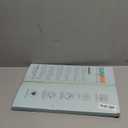 Titanium Cutting Board for Kitchen, Cutting Board Double Sided Food Grade, Pure Titanium/PP, Easy to Clean Large Size 1611 (Silver)