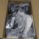 Colorful Lighting Baby Balance Bike Toys for 1 Year Old Boy Gifts, 10-36 Month Toddler Balance Bike, No Pedal 4 Silence Wheels&Soft Seat First Riding on Toys, One Year Old Boy Birthday Gifts. (Black)