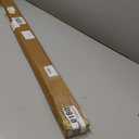 2 Pack Heavy Duty 48" Steel Snow Plow Blade Wear Bar, Replacement Snow Plow Wear Strips - Black Coated, Bolt On Protectors to Extend Life (FBA Delivery)