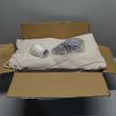 SUNCREAT Hammock Chair Hanging Rope Swing Seat-Max 450lbs Capacity, Extra Large Macrame Hanging Swing with Side Pocket, Two Seat Cushion, Beige