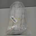 10 Pack Station Hanging Strips Plastic Display Merchandise Strip with Clips Hooks for Retail Display with Lable Header (White)