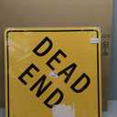 Dead End Sign 24 x 24 Inches Reflective Aluminum Traffic Road Sign