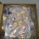 Soulchen 100 Pcs Mini Resin Dog Ducks Golden Retriever Duck Figurine Small Random Animal Statue Cute Funny Tiny Animal Figures