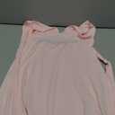 BEAGIMEG Women's Sexy Bodycon Sleeveless Halter Tie up Back Backless Deep V A-line Club Party Mini Dress (Pink) Large