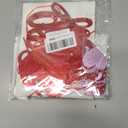 Galentines Day Decorations for Party, Fufuddz Pink Backdrop Foil Curtains Girls Valentines Banner Red Heart Garland Bachelorette Supplies Happy Birthday Sign Cute Gifts for Women Friends Ladies Night