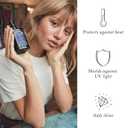 Davines Heart of Glass Sheer Glaze, Brightening Thermal Leave-In Fluid for Blonde Hair - Hydrates, Protects from UV/Heat & Adds Shine with Fortifying Botanical Shield, 5.07 Fl Oz