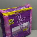 Poise Incontinence Pads & Postpartum Incontinence Pads, 6 Drop Ultimate Absorbency, Long Length, 42 Count, Packaging May Vary
