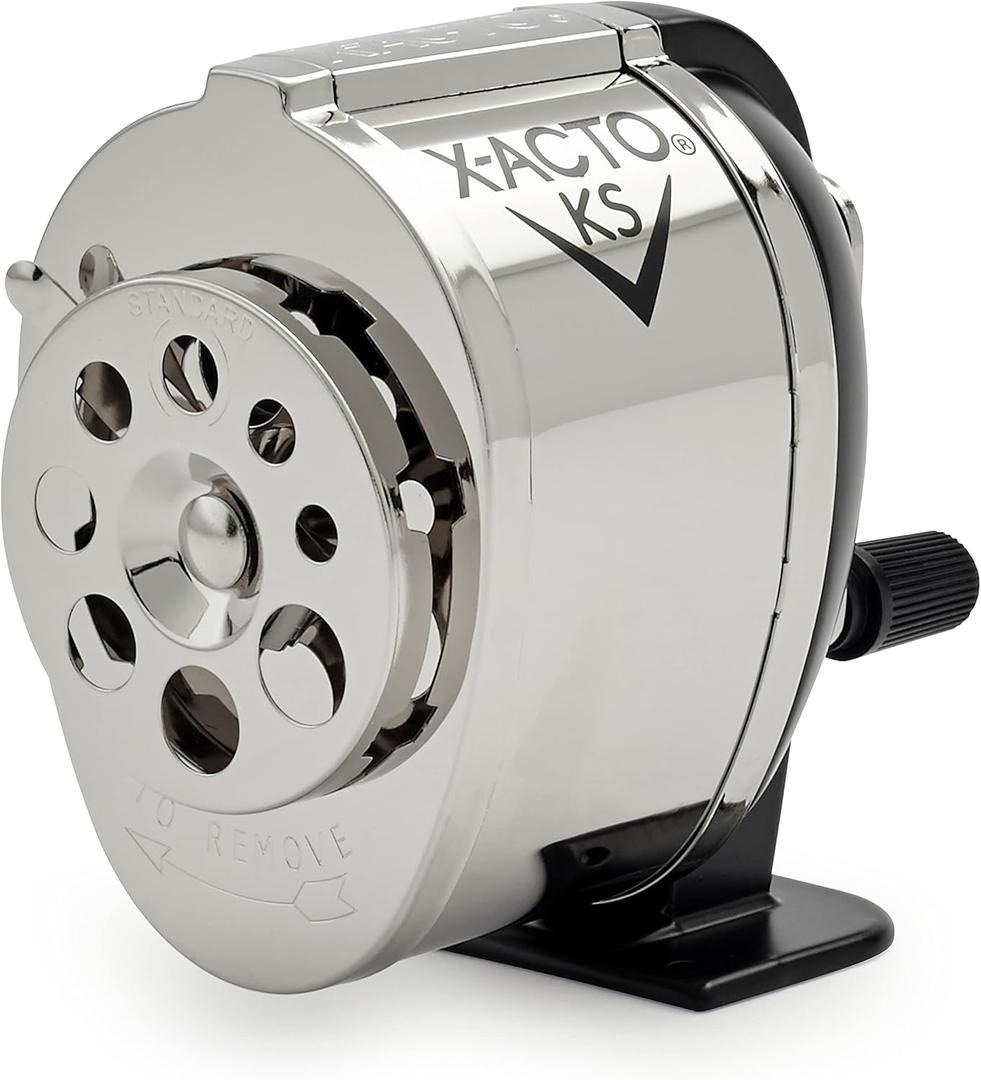 X-ACTO KS Manual Pencil Sharpener (1 Count (Pack of 1))