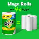 Bounty Select-A-Size Paper Towels, White, 6 Mega Rolls = 24 Regular Rolls