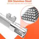 QuliMetal 67489 Burner Tubes for Weber Genesis II E310, E315 & E335
3-pack 304 stainless steel burner tubes for Genesis II 300 gas grills, fits 2017 and newer models,  19.4"-67489
