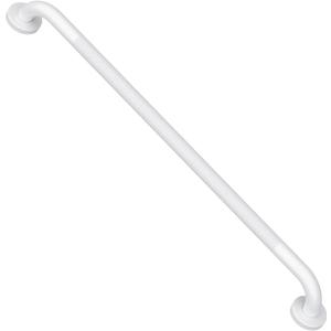 Oil Rubbed White Shower Grab Bars 32 Inch w/Anti-Slip knurled Grip, iMomwee Stainless Steel Wall Mount Bathroom Safety Balance Handrail, Handicap Elderly Senior Assist Textured Grab Bar Handle
