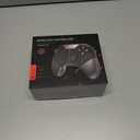 Bluetooth Controller for Switch/PC/iPhone/Android/Apple Arcade MFi Games/TV/Steam, Hall Effect Joysticks Wireless Game Controller Gamepad with/Phone Clip/Lock Speed/Macro/6-Axis Gyro/Dual Motors/Turbo (Black)