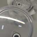 MISSYSSIM Ceramic Mixing Bowls with Lids Set of 4, Embossed Nesting Storage Bowls for Cooking, Serving, Salad, Popcorn etc, Microwave and Dishwasher Safe, Baking Dishes 12/16/28/40 oz (Gray)