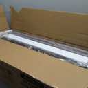 Headboard with 3-Tier Storage Shelves, Velvet Upholstered Headboard with Outlet, 2 USB Ports & LED Light, Headboards Full Size Bed with Two Fabric Drawers, Black and Dark Gray, BH42104B