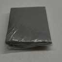 Amazon Basics Lightweight Super Soft, Wrinkle-Free Luxury Microfiber 4 Piece Bed Sheet Set with 14-Inch Deep Pockets, Full, Dark Gray, Solid