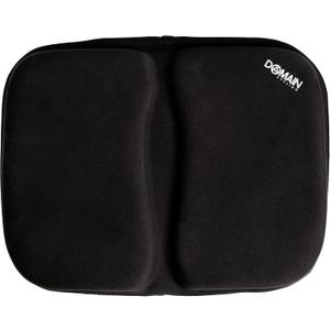Domain Cycling Bike Seat Cushion for Recumbent Bike - Pad Gel Exercise Bike Seat Cover for Recumbent Bike Seat, Stationary Spin Bicycle Seat, Women and Men, 39.37 x 29.21 cm
