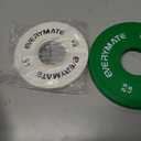 EVERYMATE Change Weight Plates 1.25LB 2.5LB 5LB Set Fractional Plate Olympic Bumper Plates for Cross Training Bumper Weight Plates Steel Insert Strength Training Weight Plates