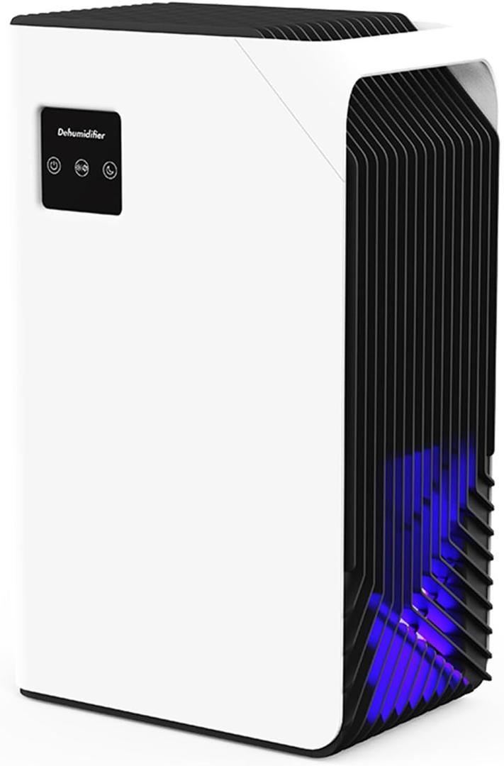 Dehumidifiers for Home, 88 OZ Water Tank, Dehumidifier for Bedroom Bathroom with Auto Shut Off, 7 Colors LED Light,C