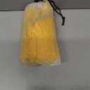 Dog Raincoat rain Jacket Raincoat Dogs Waterproof Small Medium Breeds Zip Closure Storage Pocket Harness Hole Yellow, Medium